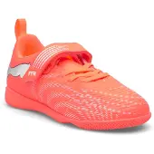 Puma Future 9 Play V Hallenfußballschuhe Rot,Orange EU 36 Kinder Rot,Orange EU 36