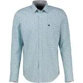 Lerros Langarmhemd mit Kentkragen aus 100% Baumwolle - Ice Blue - 5XL
