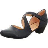 Think! Pumps aus Nappaleder mit floralem Print und gepolsterter Decksohle