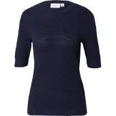 Vila Kurzärmeliges Strickoberteil