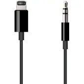 Apple Originales Lightning-auf-3,5-mm-Mini-Klinke-Audiokabel - 1,2 Meter - Schwarz