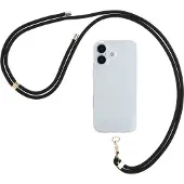 Selencia Universal-Handykette - Schwarz