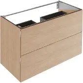 Keuco Waschtischunterschrank Edition 11 ART 120x70x49cm, 2 Frontausz., Fur., Ei hell