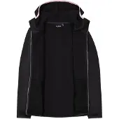 CMP Stretch-Fleece-Überzieher mit Kapuze Damen