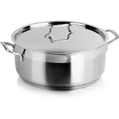Orion Stahltopf mit Deckel 18/10 PREMIUM 7,1l