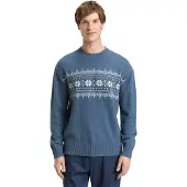 Tom Tailor Strickpullover mit Norweger-Muster