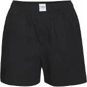 Copenhagen Studios Pyjamashorts , Damen, Gr. 34, N-Gr, schwarz, Web, Obermaterial: 100% Baumwolle, unifarben, loose fit kurz, Hosen Pyjamashorts, aus fein gewebter Baumwoll-Qualität