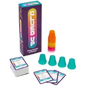 Tomy Gesellschaftsspiel Clued Up - Lernspiel für Familien - Mehrfarbig
