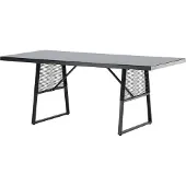 Ebuy24 Venture Design, Esstische, Dallas, Schwarz