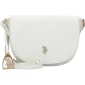 U.S. POLO ASSN. Umhängetasche Jones Flap Crossbody Bag Cream White creme