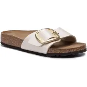 Birkenstock Madrid Big Buckle Open Teen - Gebroken wit - Maat 38