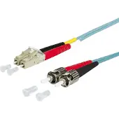METZ CONNECT OpDAT Patchkabel LC-D/2xST OM3, 0,5 m 151J1JOAO05E