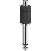 Hama 00205188, RCA, 6,3, Schwarz, Silber