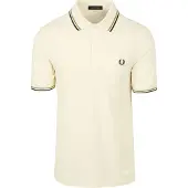 Fred perry Polo Twin Tipped M3600 Ecru 46A