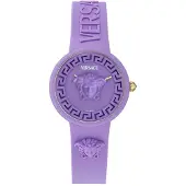 Versace SP VE8J00224 Iconic New Medusa Pop lila Silikon Damen Uhr NEU