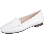 Sioux 66952 ZALLA, Slipper & Mokassin in Weiß für Damen, Größe 37