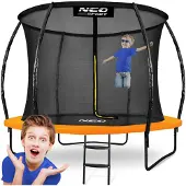 Neo-Sport 10ft/312cm profiliertes Gartentrampolin mit Innennetz