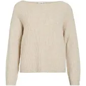 Vila Viveriety U-boot-ausschnitt Strickpullover