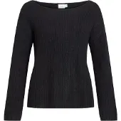 Vila Viveriety U-boot-ausschnitt Strickpullover
