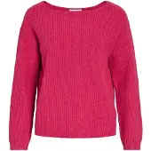 Vila Viveriety U-boot-ausschnitt Strickpullover