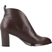 Wonders für Damen. L-1112_5121_9332 VFel 12 Lederstiefeletten braun (40), 3 bis 5 cm, Keine, Lässig