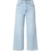 MAC Weite Jeans "DREAM WIDE" mit Fransen am Saum