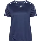Under Armour Damen T-Shirt Challenger Train 6009887-410 S - Midnight Navy/White - S