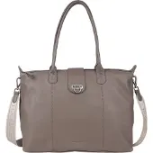 Harbour 2nd Shopper "Malin" Damen Umhängetasche, Handtasche, Tragetasche mit Steckverschluss