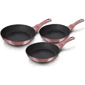Berlinger Haus 3er-Set Bratpfannen 20/24/28 cm BH-6170 I-ROSE