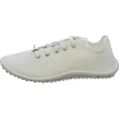 Leguano Barfußschuh "GO", Damen, Gr. 44, weiß, Textil, Schuhe Barfußschuh, mit praktischer Schnürung, Freizeitschuh, Halbschuh, Schnürschuh