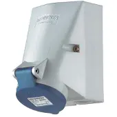 MENNEKES Wanddose TwinCONTACT 32A,3p,6h,230V,IP44 420