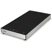 Saro Gastro-Products GmbH SARO Induktionskochfeld DENISE, Induktionsplatte mit Touchscreen – Funktionalität und Stil vereint, Maße (L x B x H): 581 x 299 x 64 mm