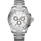 Gc X53001G1S Herren Chronograph Edelstahl Band Black Dial Watch