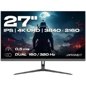 Japannext JN-I270UHD16FHD32, 68,6 cm (27"), 3840 x 2160 Pixel, 4K Ultra HD, LED, Schwarz