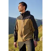 Mountain Warehouse - "Brisk Extreme" Jacke, wasserfest für Herren MW3385 (XS) (Dunkel-Khaki)