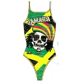 Turbo Jamaica Badeanzug Mit Dünnen Trägern