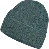 Falke Pure Cashmere Unisex Mütze, Onesize, Grün, Kaschmir