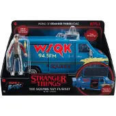 Stranger Things - STRT0073- WSQK Van Playset - 20 cm Fahrzeug mit Licht und Sound plus 10 cm Figur mit Accessoires
