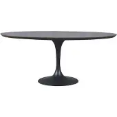 Signature - Esstisch aus Eiche, Metall und Blaustein L180 cm - TULIPE
