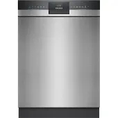 Siemens SN43HS03TE, Unterbau, Standardgröße (60 cm), Gebürsteter Stahl, Schwarz, Tasten, 1,75 m
