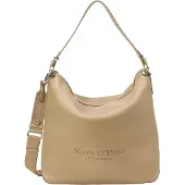 Marc O'Polo Schultertasche Umhängetasche Veka Hobo Bag Dusty Earth taupe