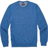 MARVELIS Strickpullover Rundhals, Baumwolle, regular fit