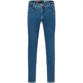 MAC 1100000002199 "Flexx-Driver", Herren, Gr. 33, Länge 34, blau (mid blau light used), Denim/Jeans, Obermaterial: 92% Baumwolle, 6% Elastomultiester, 2% Elasthan, Jeans 1100000002199, super elastisch