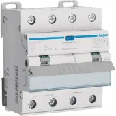 Hager Fehlerstrom-Leitungsschutzschalter 4P 10kA C-13A 300mA Typ A, 230 - 400 V