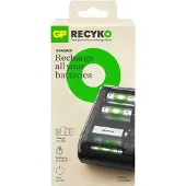 GP USB Ladegerät B631 Universal (für AA, AAA, C, D, 9V) unbestückt
