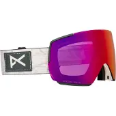 Anon M5 Goggles + Bonus Lens + MFI Face Mask sediment/perceive sunny red (E5I) Regular NA