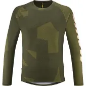 Mavic - Deemax Enduro L/S Jersey - Radtrikot Gr S braun