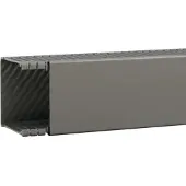 Hager Verdrahtungskanal ohne Bodenstanzung aus PVC BA6 80x80mm steingrau