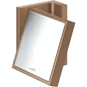 Hansgrohe Rasierspiegel Axor Uni. Rectangular neigbar, Wandmontage, brushed red gold