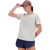 New Balance - Women's Athletics S/S - Laufshirt Gr M grau
